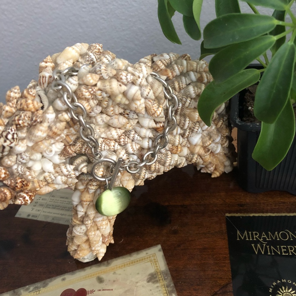 Green Chain Bracelet